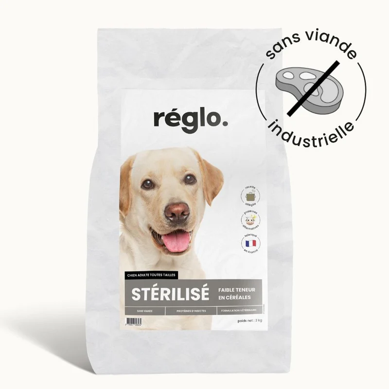 Croquettes chien stérilisé